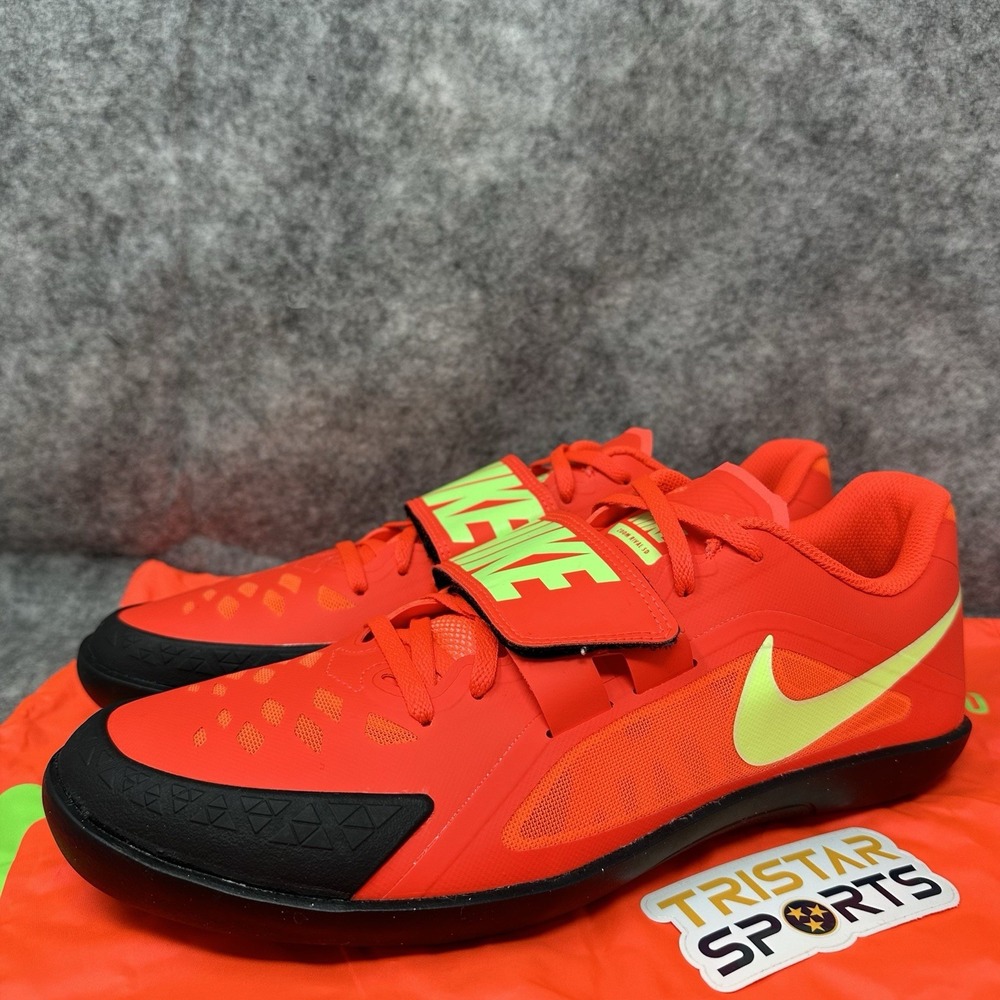 Nike Zoom Rival SD 4 Track Throwing Shoes Mens Size 9 Bright Crimson FZ9665-600